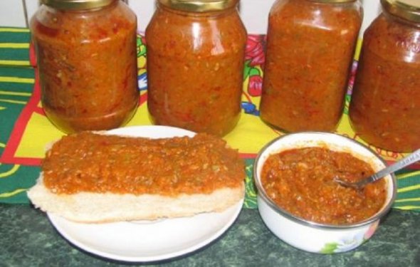 В составе кабачковой икры