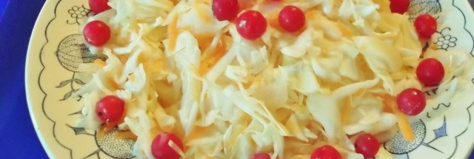 É Uma Deliciosa Receita De Repolho Picado