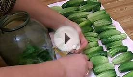 как консервировать вкусные хрустящие огурцы