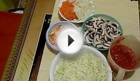 Солянка с капустой и грибами. Заготовки на зиму.